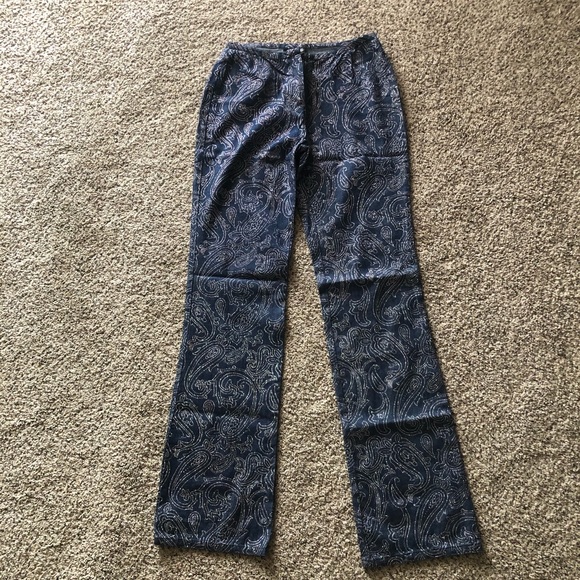 Domallo Glitter Wide Leg Jeans - Picture 1 of 5